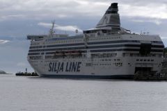 Хельсинки. Один из паромов "Silja Line"