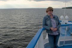 На Горьковском водохранилище