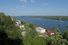 Плёс. Вид со смотровой площадки на Соборной горе