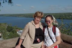 Плёс. На смотровой площадке на Соборной горе