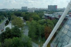 Москва. На колесе обозрения "Солнце Москвы"