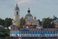 Мышкин. Вид с Волги на Успенский собор