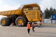 На заводе Белаз