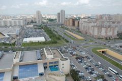 Казань. Вид с колеса обозрения