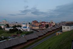 Казань. Вид со смотровой площадки Казанского кремля