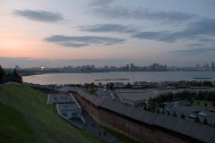 Казань. Вид со смотровой площадки Казанского кремля